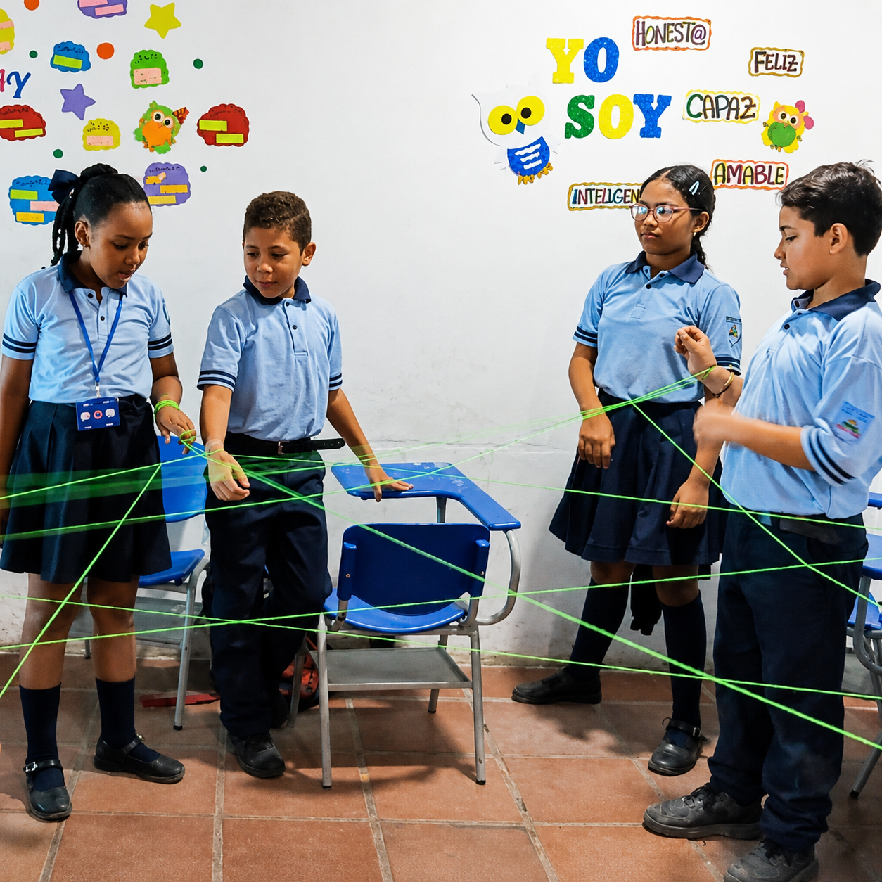 Estudiantes de CEQA participando en una actividad académica