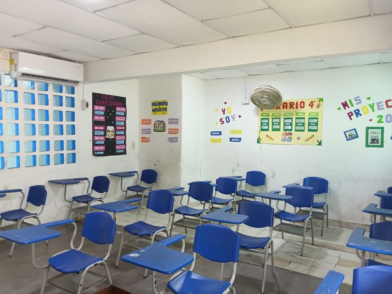 Aula del Centro Educativo Queridos Amigos