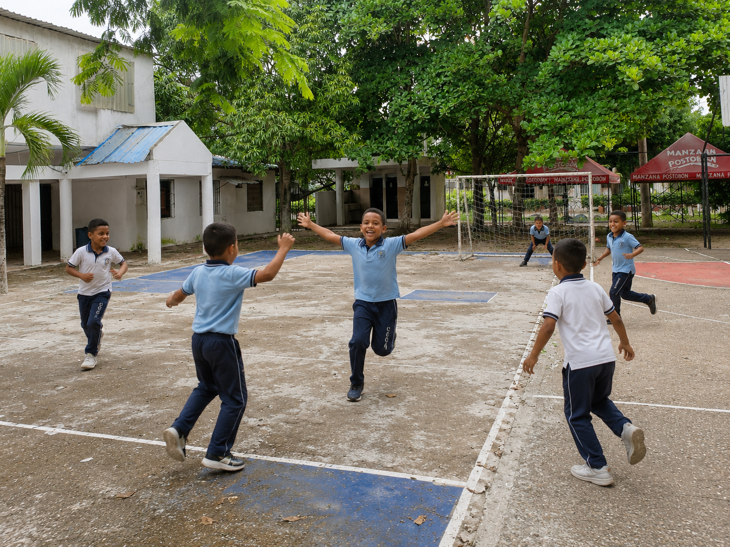 Actividad en las zonas deportivas de CEQA